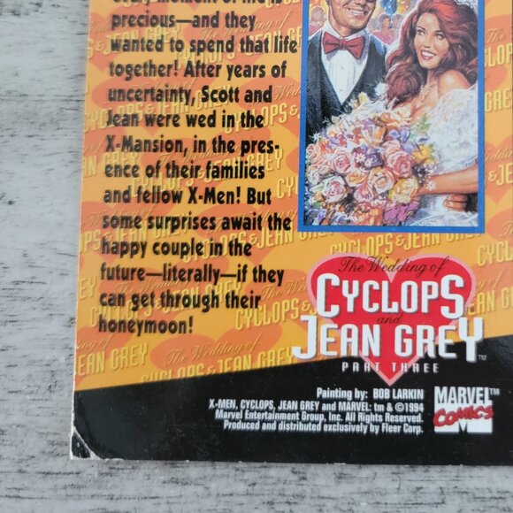 1994 Fleer Ultra X-Men Wedding of Cyclops and Jean Grey Trading Cards - Picture 7 of 15